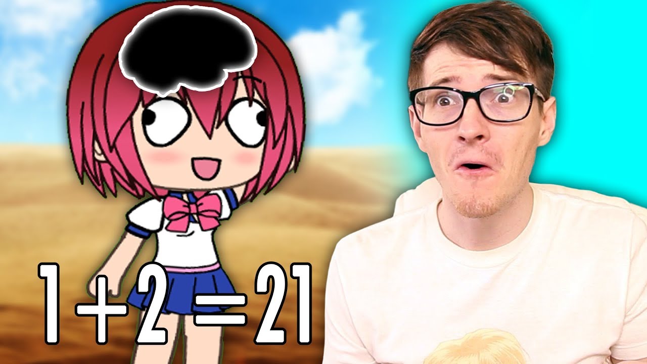 The Girl Born Without a Brain | Funny Gacha Life reaction