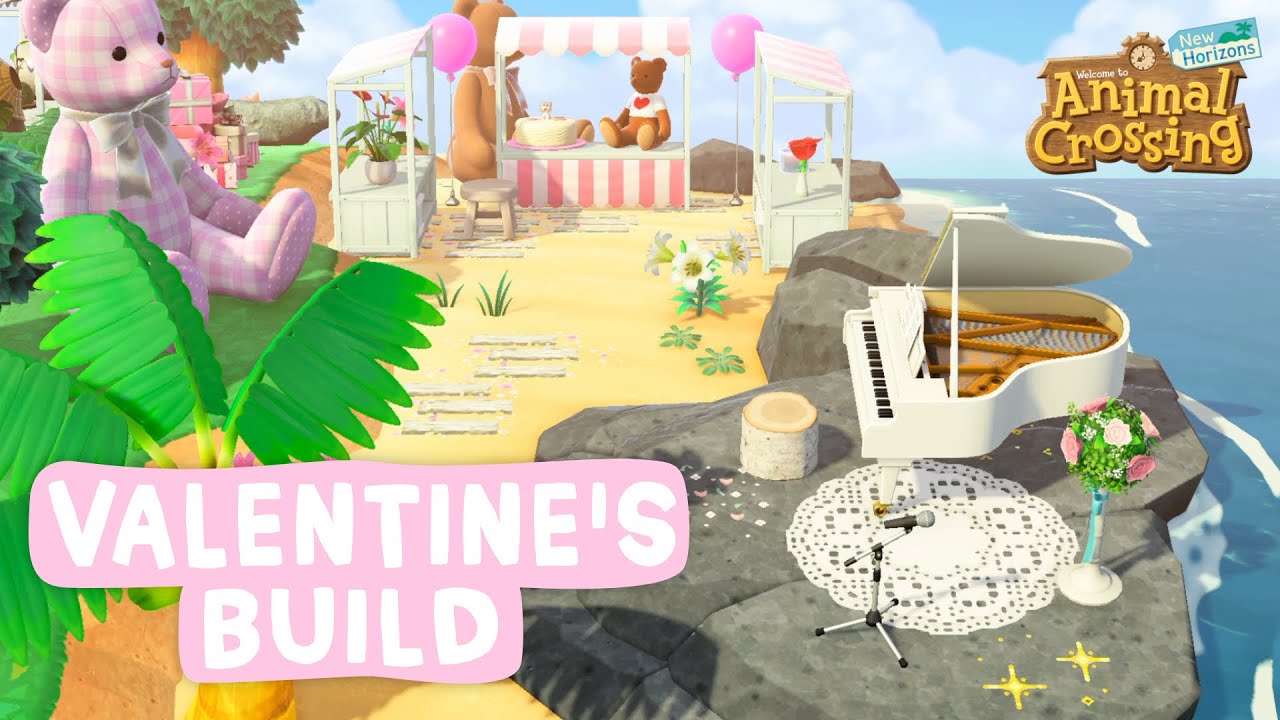 Fairycore Valentine's Day Build | Animal Crossing New Horizons