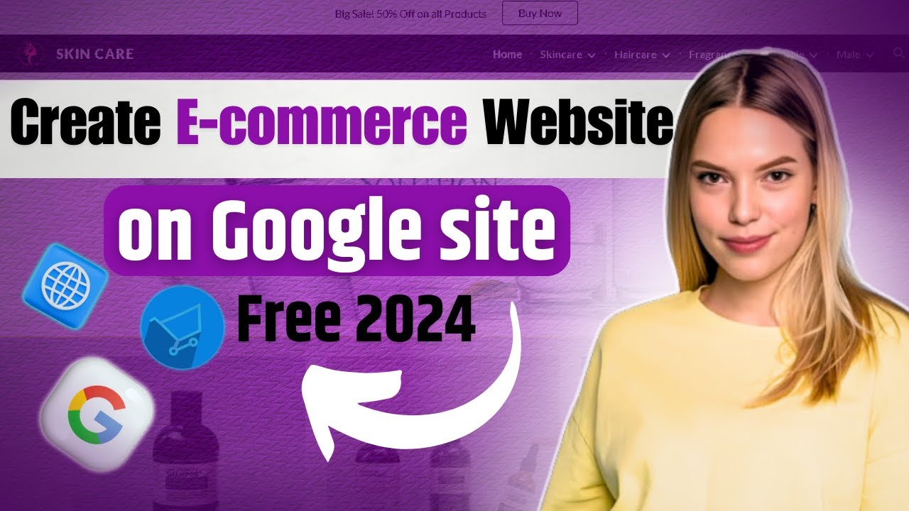 How to Create a Free Ecommerce Website on Google Sites 2024 | Google Sites Tutorial 2024
