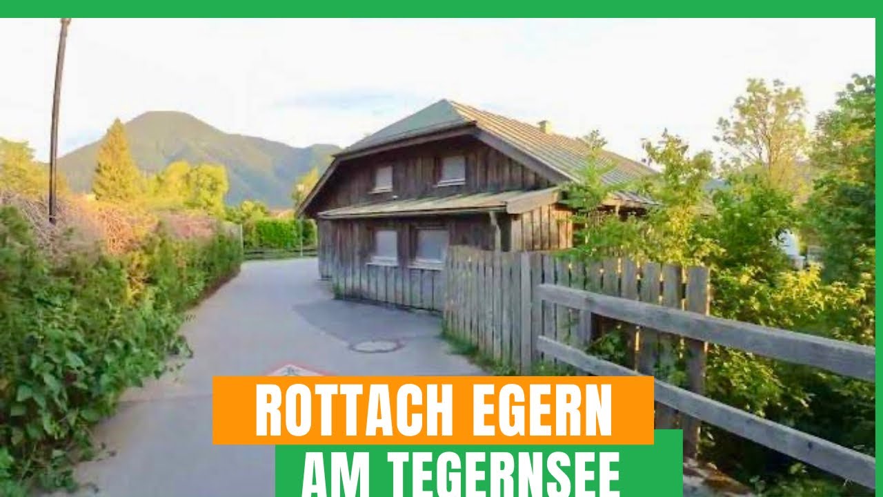 Entlang des Tegernsee in Rottach Egern