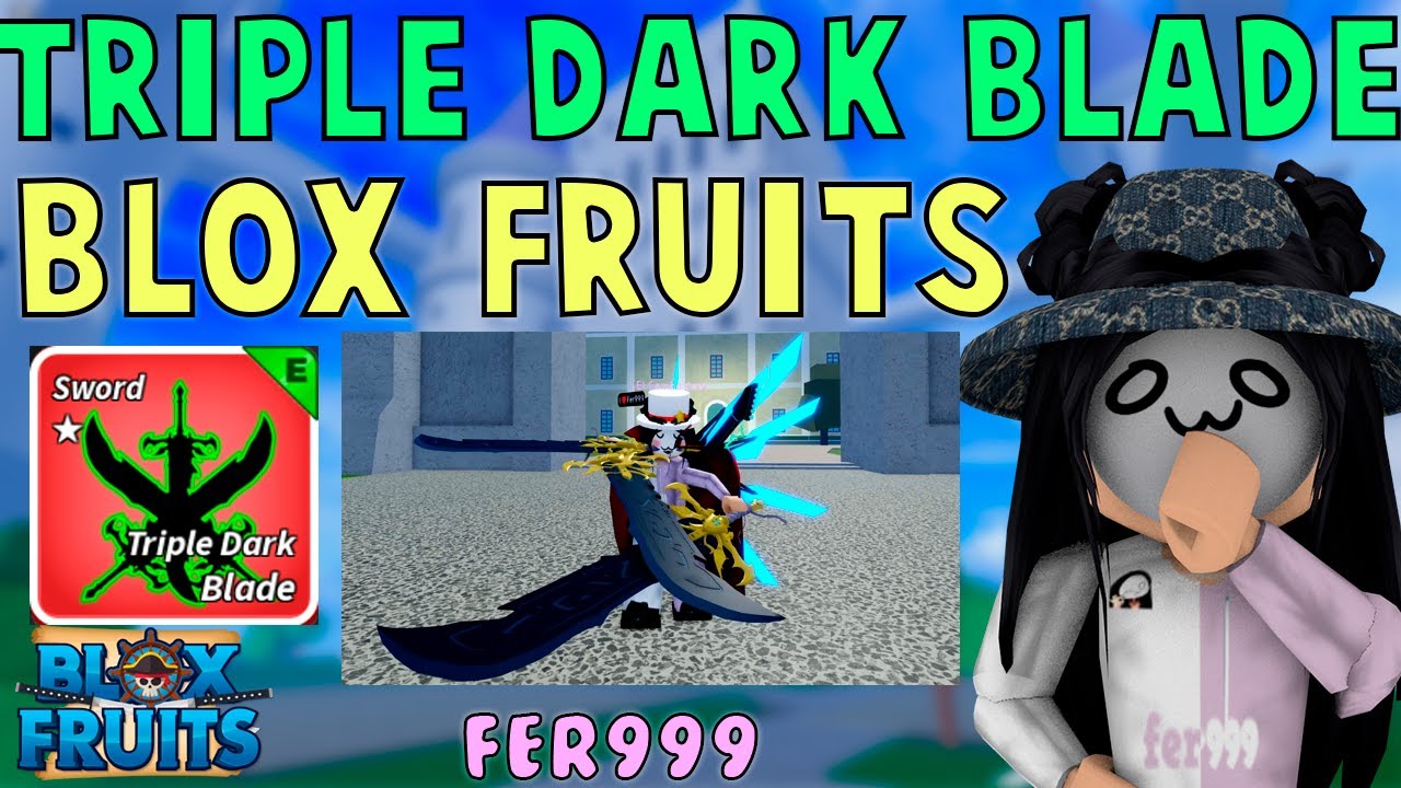 I Got the Triple Dark Blade in Blox Fruits!