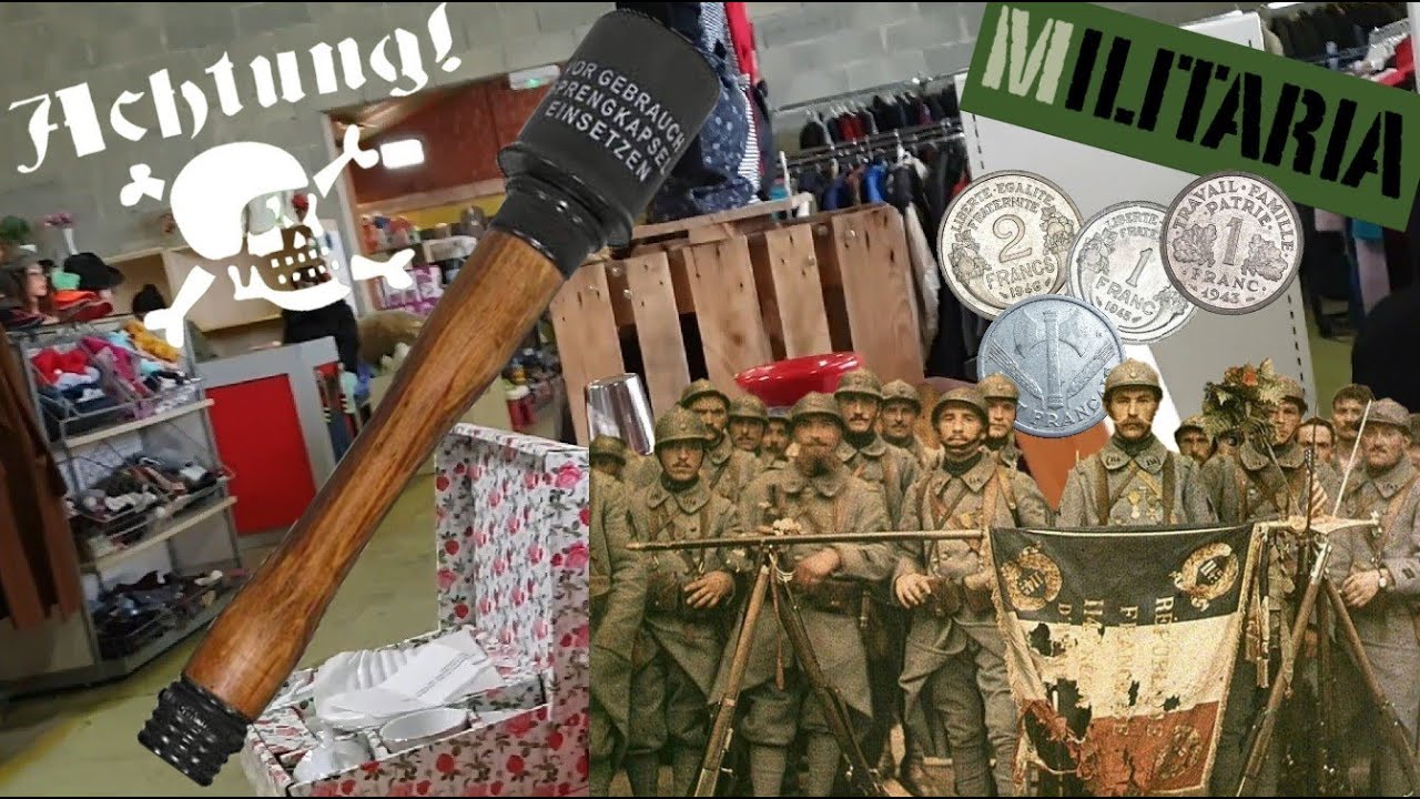 ACHAT Je chine du Militaria chez Emma&uuml;s 🎖️💥