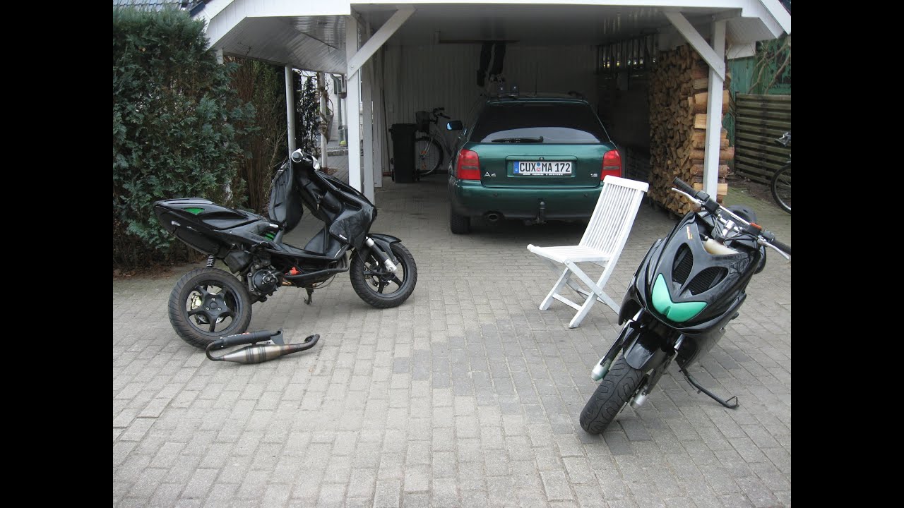 Aerox 70 ccm Stage 6 Sport Pro MK2 and 70ccm Malossi Sport Drive #1