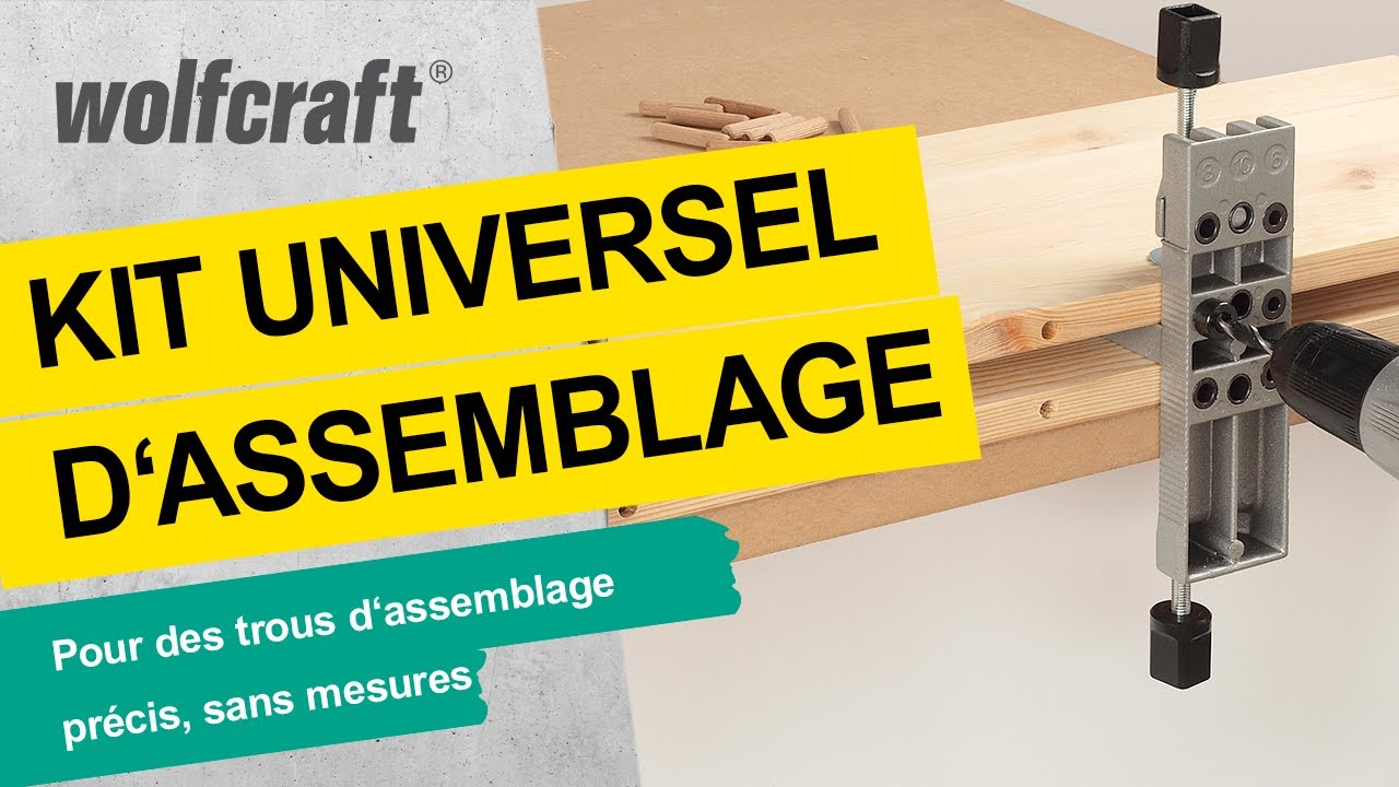 kit universel d'assemblage bois