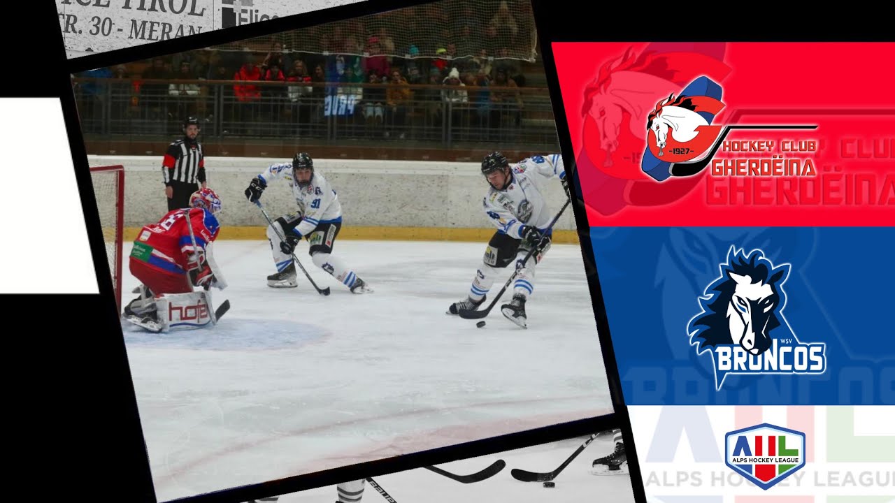 Hockey Club Gherdëina - Gardena vs Wipptal Broncos Weihenstephan (Highlights)