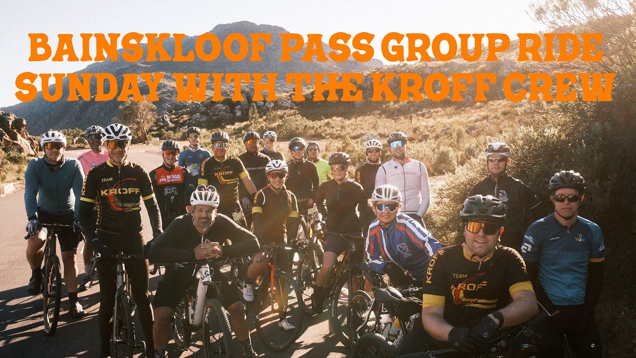 Bainskloof Pass Group Ride | Sunday With the Kroff Crew