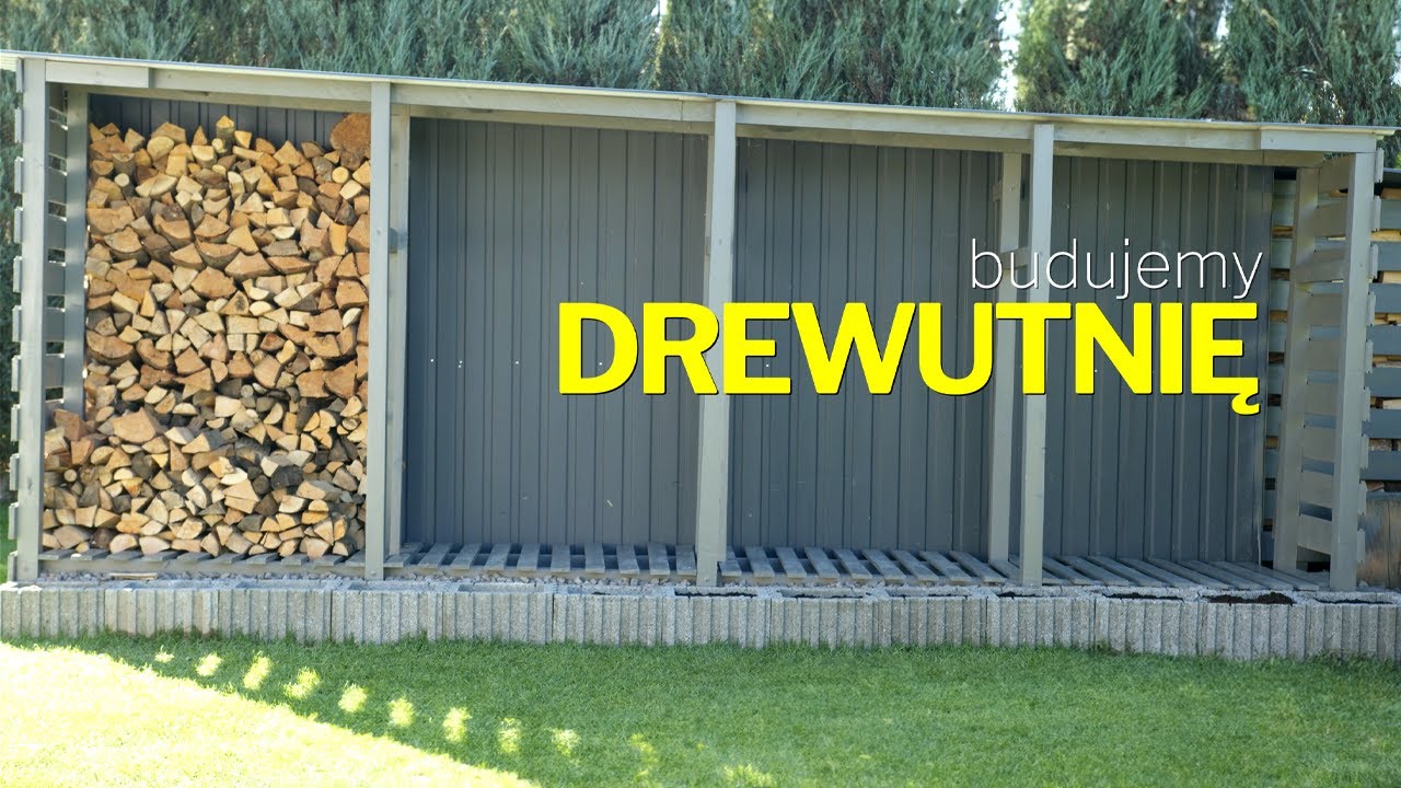 ZRÓB TO SAM - wiata na drewno, czyli budujemy drewutnię!