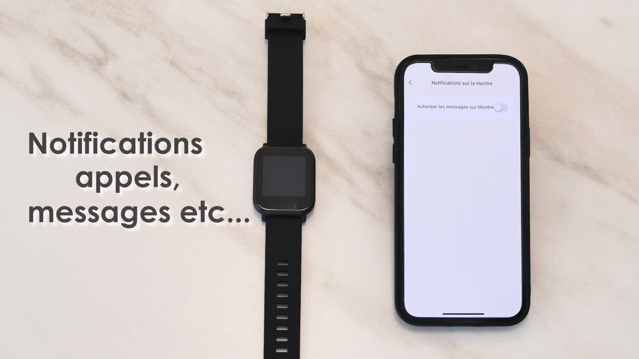 Montre connect&eacute;e - Thank's Connect