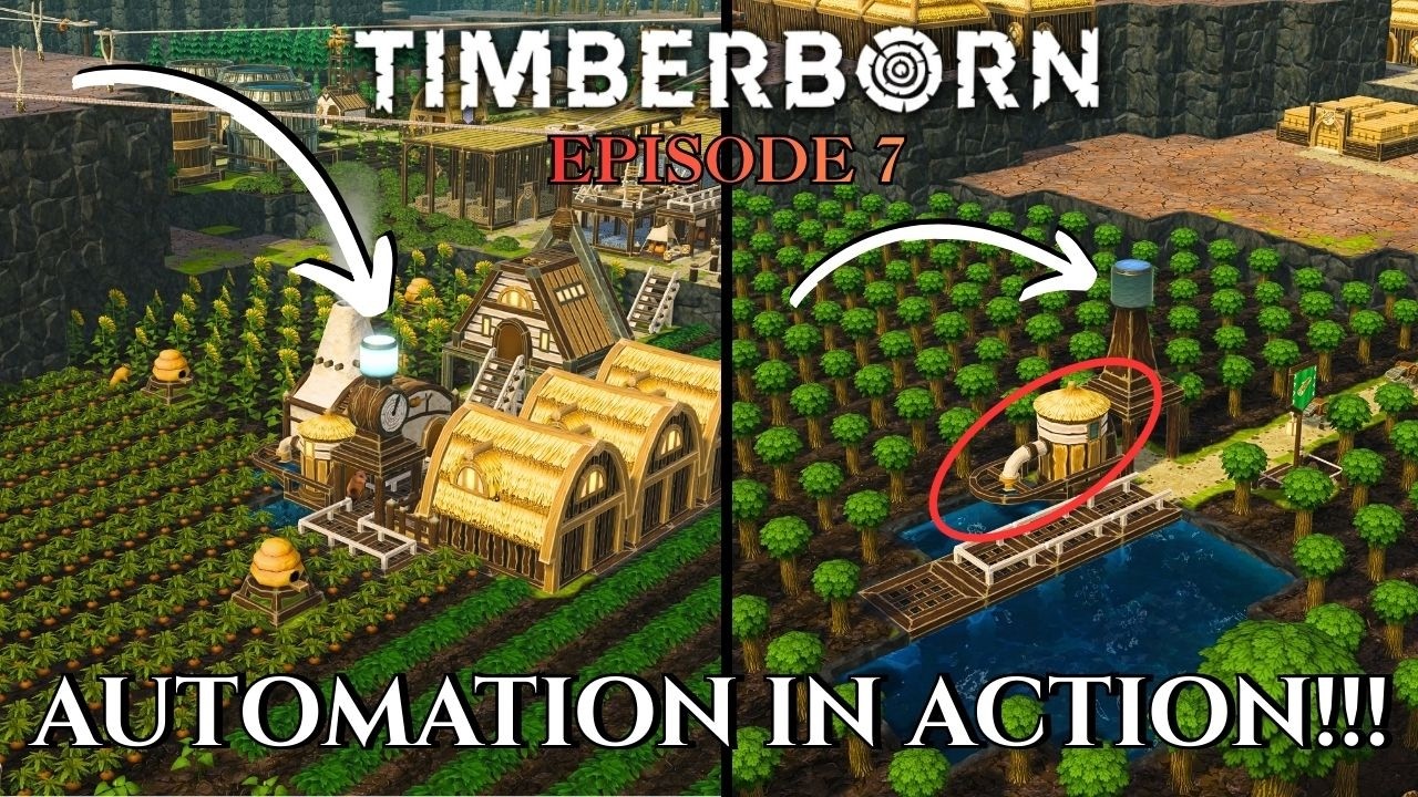 My FAVORITE Automation Tool in TIMBERBORN!!!