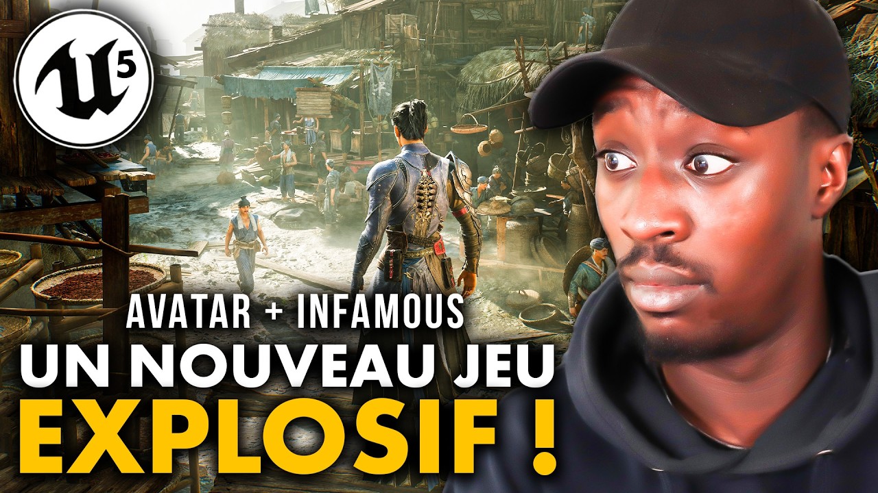 Unreal Engine 5 : C'est quoi ce truc ?! Un NOUVEAU jeu d'action en monde ouvert révélé 😳