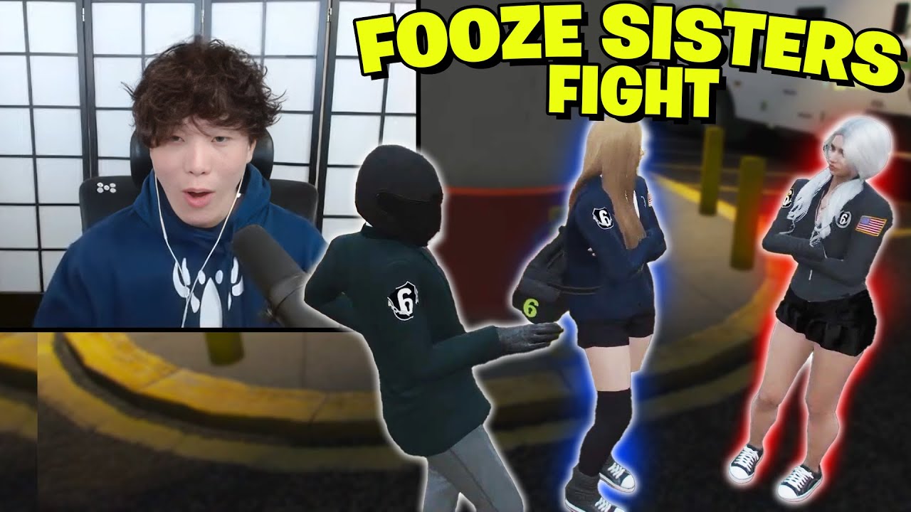 Yuno got INVOLVED in the FOOZE SISTERS FIGHT || GTA NoPixel 4.0