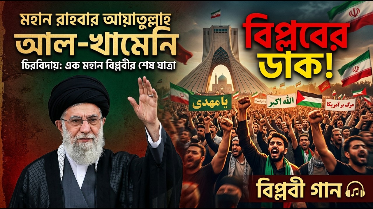 খামেনি! খামেনি! 🔥 বিপ্লবী ইসলামি প্রতিবাদী নাশিদ | Ali Khamenei স্মরণে আবেগী  (Voice Only)