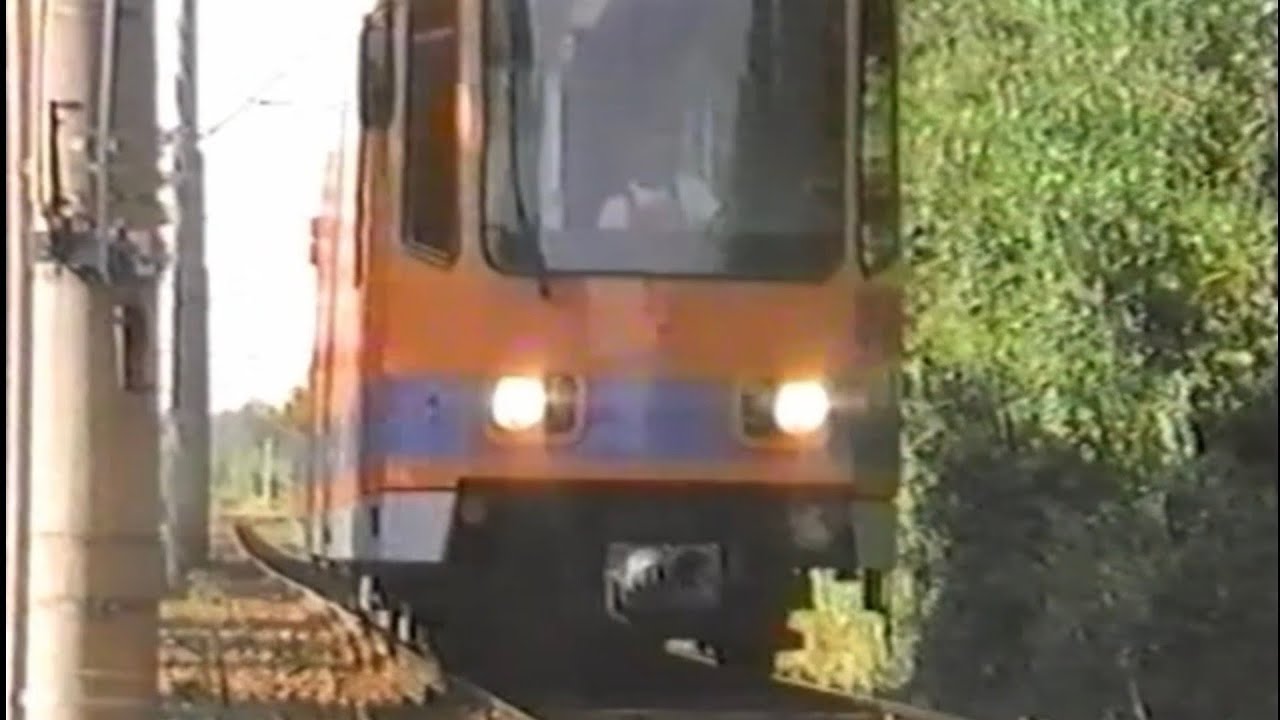 Unterwegs mit dem LVB Schienenschleifzug 5090 in den 1990er Jahren!