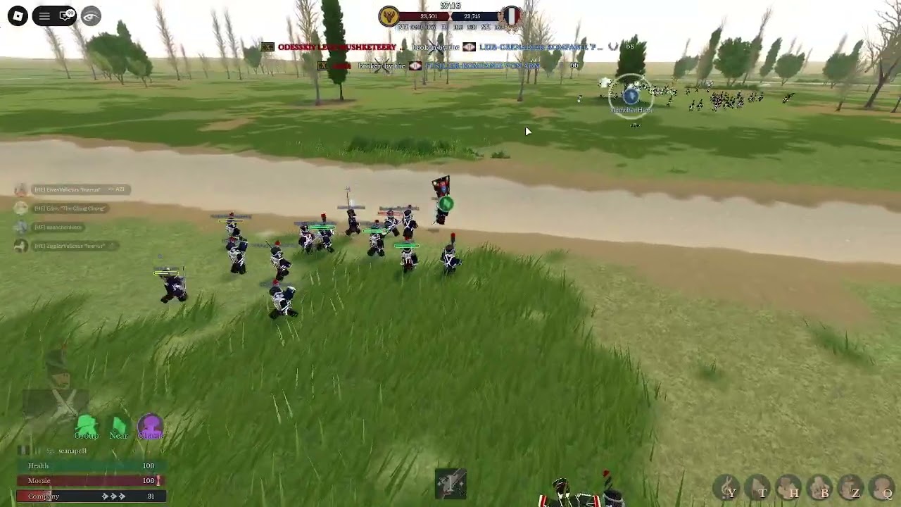 Hessen Fusiliers || Armywide against Vostochanaya