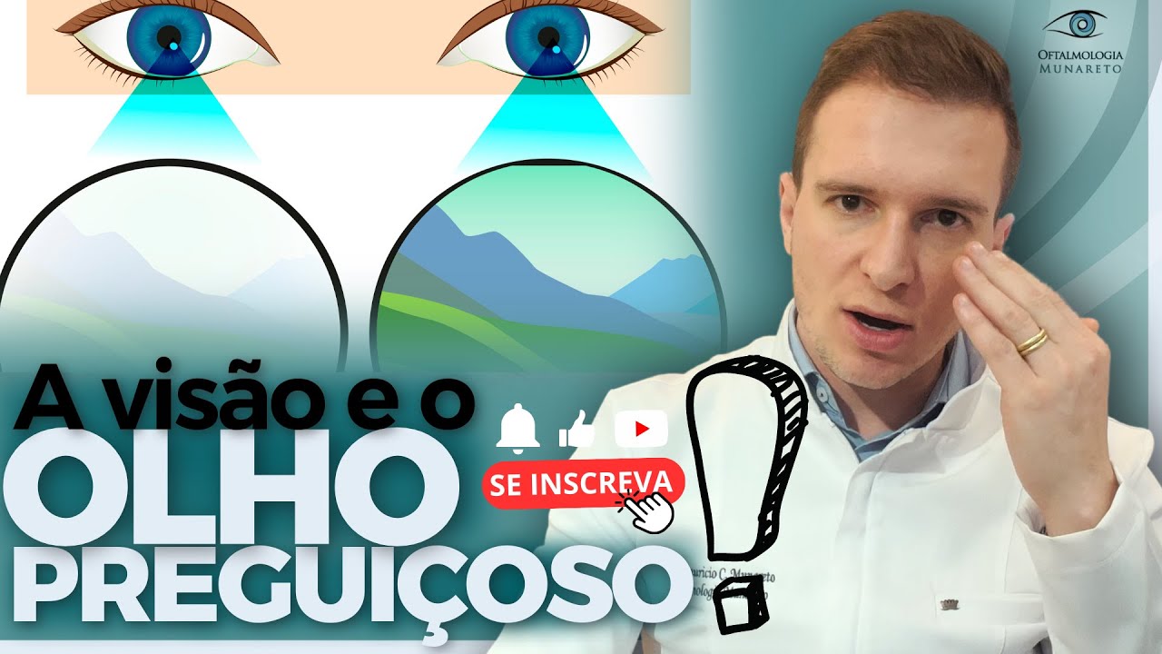 Olho preguiçoso: Causas da Ambliopia e como ela afeta a visão.