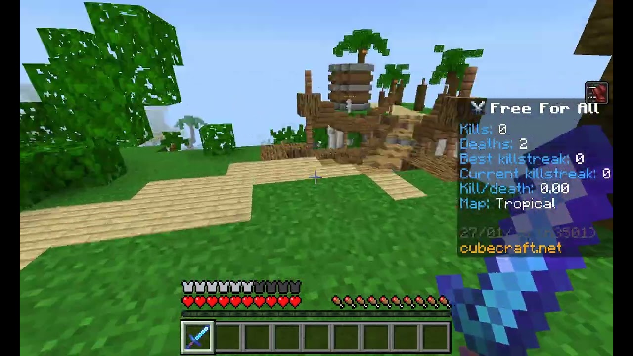 Pvp in minecraft!