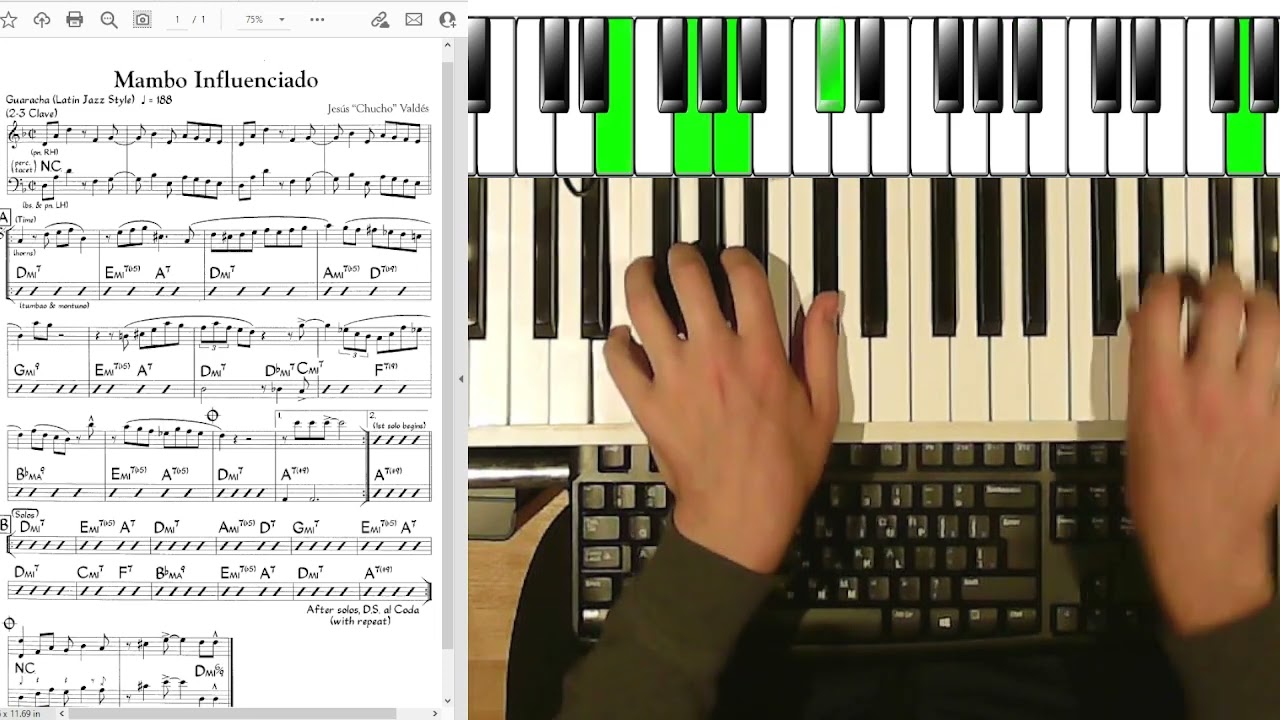Mambo Influenciado - adding a clave