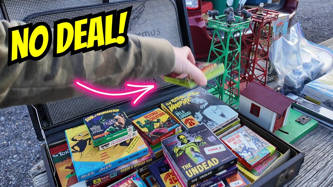 Walked Away from Amazing Flea Market Collection! Couldn’t Agree on Price!