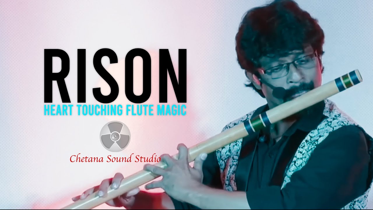 Rison, Heart Touching Flute Magic, Chetana Sound Studio Shooting Floor MIND BLOWING FLUTE PLAYING