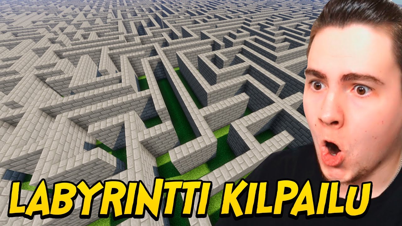 Laitoin 50 Minecraft Pelaajaa Maailman Vaikeimpaan LABYRINTTIIN!