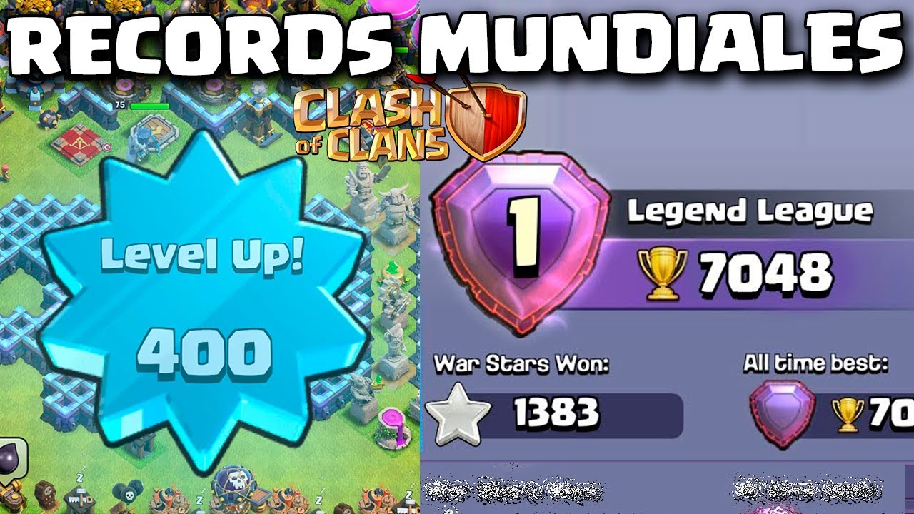 30 RÉCORDS INSUPERABLES en CLASH OF CLANS