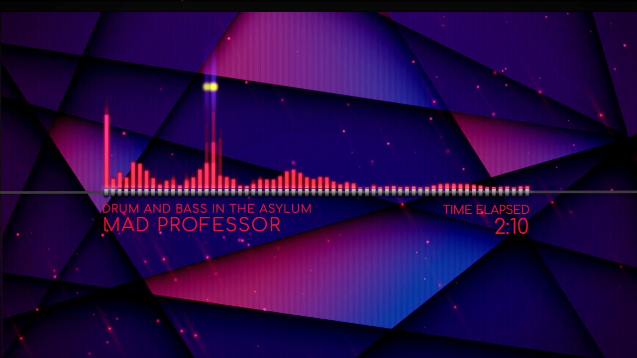 Mad Professor  Drum and Bass in the Asylum - Audio Visualizer