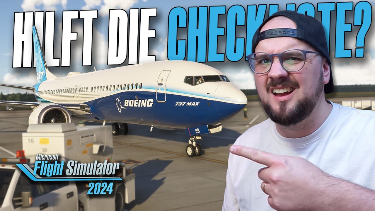 ZU VIEL ALLEINE! Cold and Dark mit der B737-Max mit Checkliste von Flight Simulator 2024