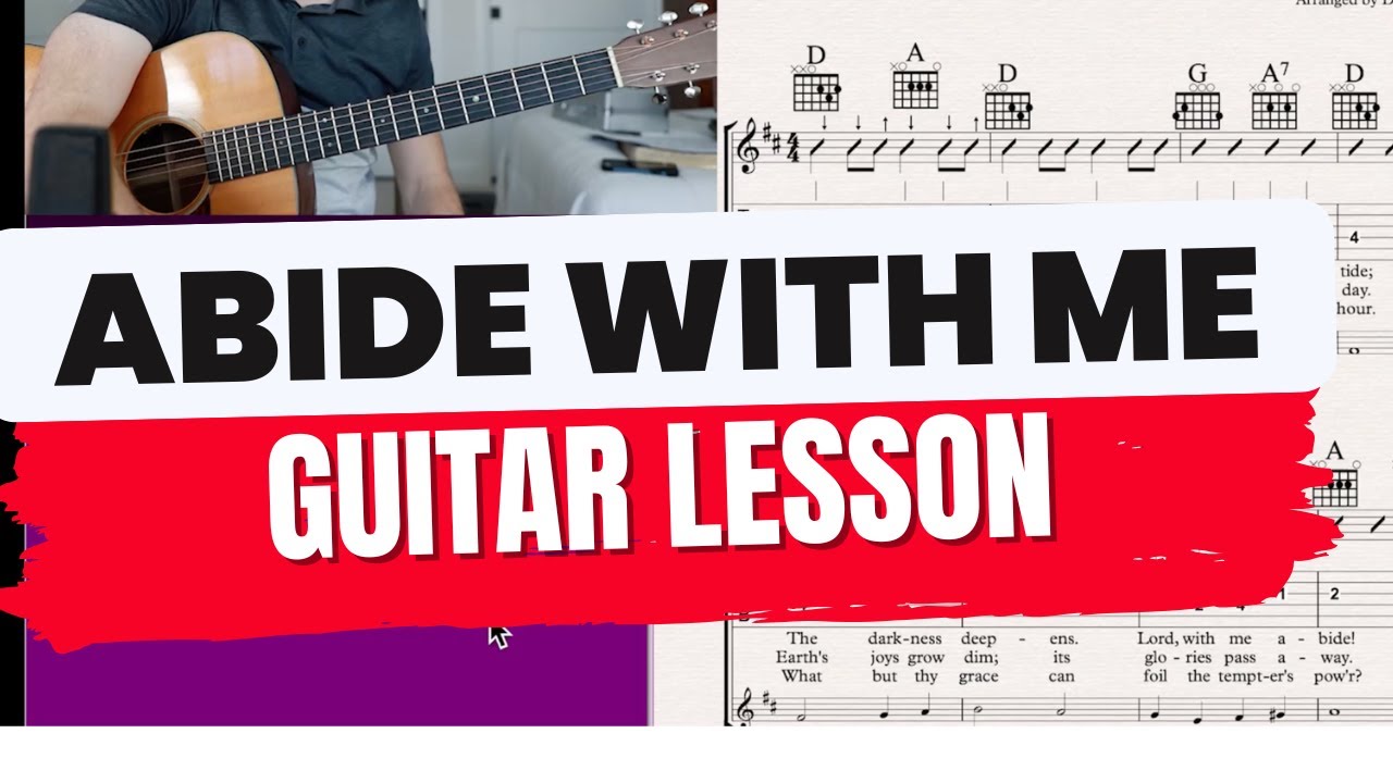 Abide With Me - Lesson & Play Along