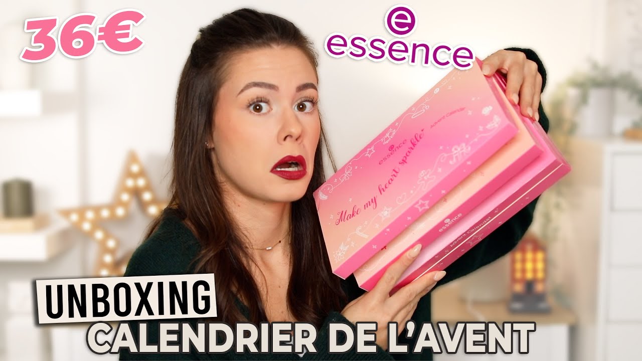 UNBOXING Calendrier de l’avent ESSENCE 36€ - du maquillage pas cher ! + CONCOURS