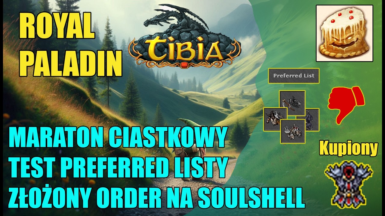 Tibia RP - Maraton Ciastkowy. 7 Dni 50% więcej doświadczenia! Odcinek#32