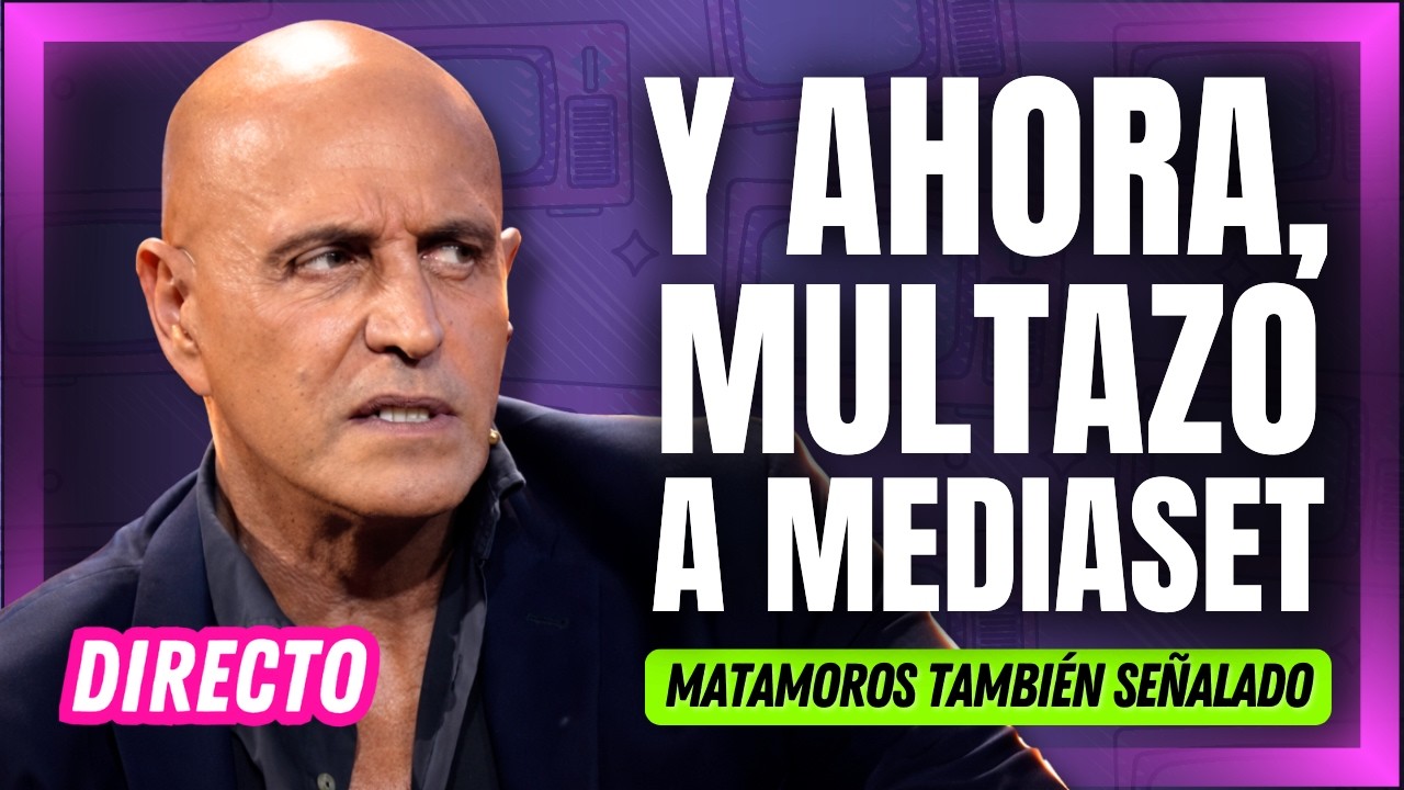🔴Otra MULTA para Mediaset y para Kiko Matamoros: ¡la TERRORÍFICA herencia de Sálvame!