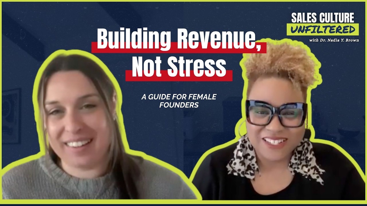 Build Revenue, Not Stress: A Guide for Female Founders with Jessica Sanchez