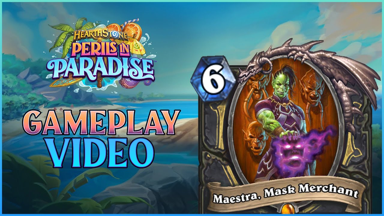 Perils in Paradise Gameplay Video - Maestra, Mask Merchant