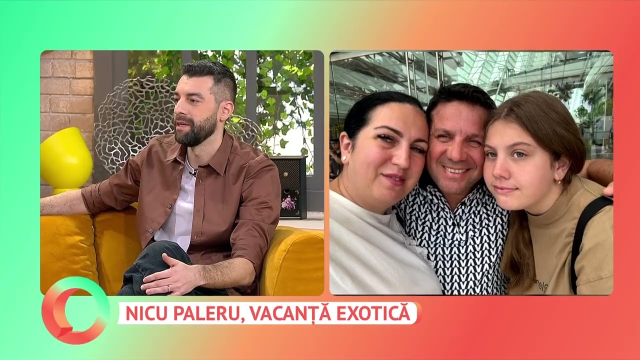 Nicu Paleru, vacanță exotică