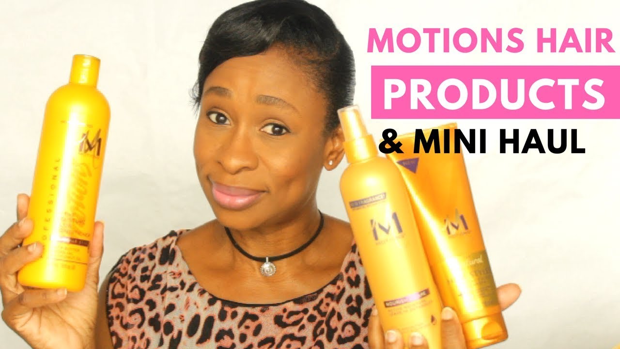 Motions Hair products | mini haul