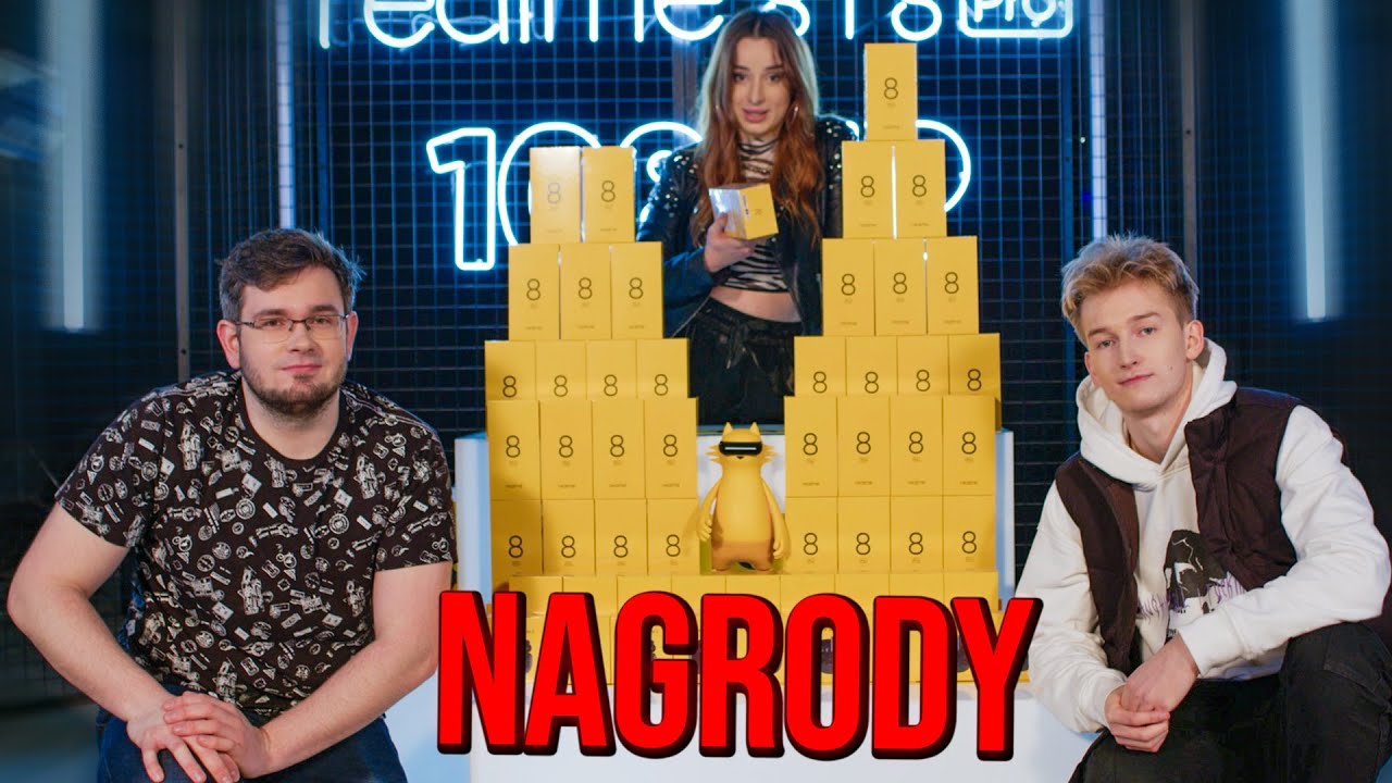 108 NAGR&Oacute;D DLA WAS - premiera realme 8 Pro i realme 8