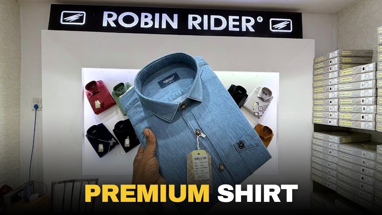 Premium Shirts Manufacturer/ Robin Rider Shirts Gandhinagar 