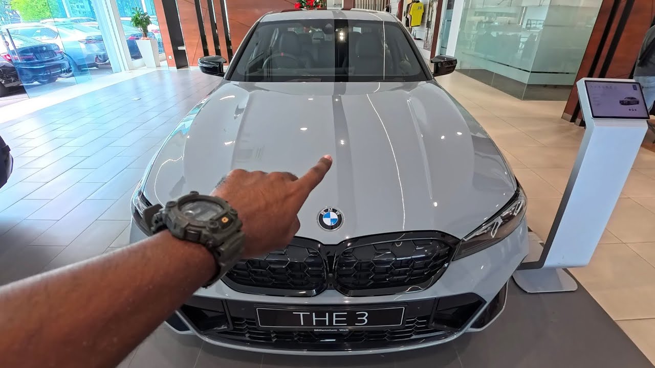 Вид от первого лица! BMW M340i в цвете M Brooklyn Grey Metallic.
