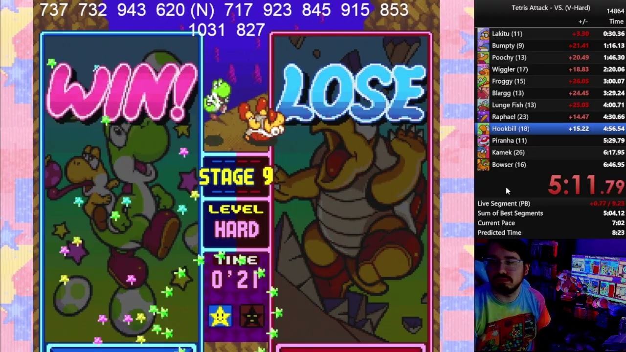 PRIME BEEF #27: Tetris Attack V-Hard (7:06)