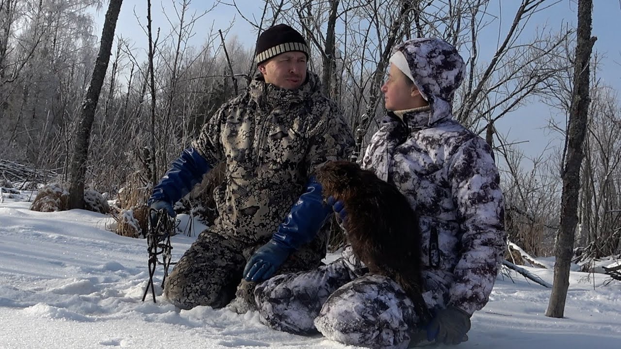 С Верой на бобра #36.2 \ Проверка капканов / beaver hunting