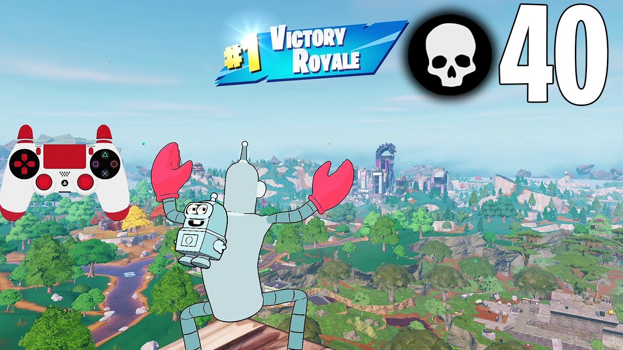 40 Elimination Solo Squads Gameplay 