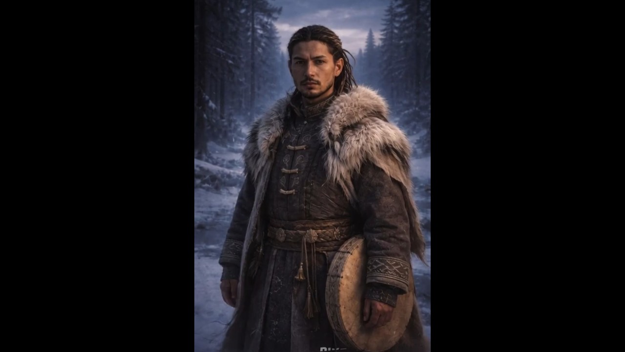 Siberian Shaman Mysticism | Ice & Sky Ritual in Cinematic Realism