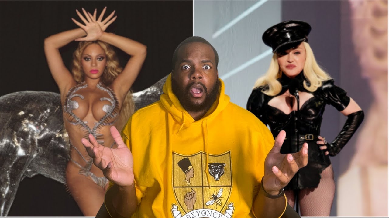 BREAK MY SOUL (QUEENS REMIX) - REACTION! and GIVEAWAY! BEYONCE AND MADONNA!