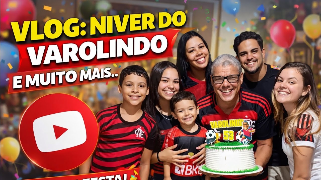 Vlog: Aniversário do Varolindo e muito mais...