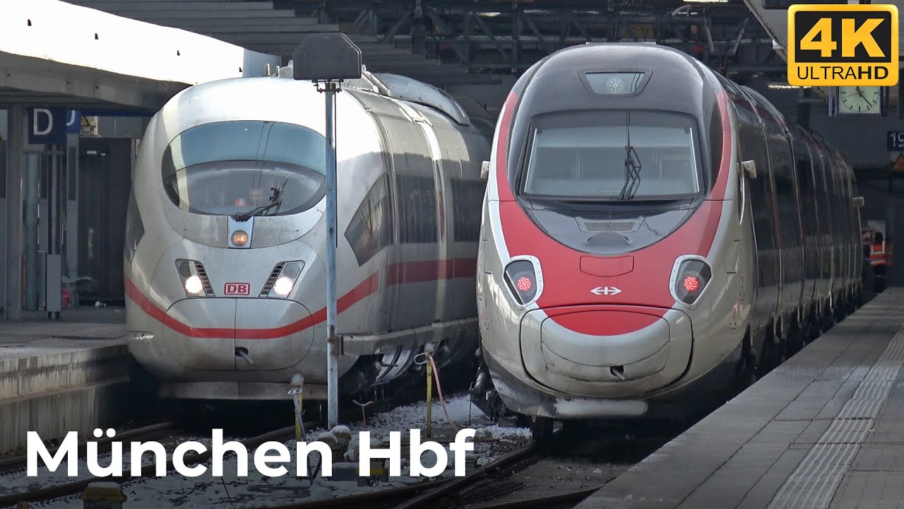 München Hauptbahnhof - 23.11.2024: Winterliche Eindrücke nach dem Schneefall