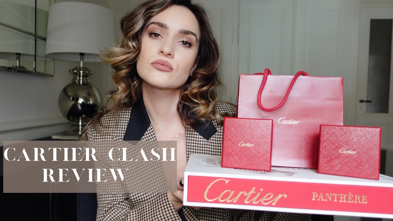ОБЗОР ЮВЕЛИРНЫХ УКРАШЕНИЙ CLASH DE CARTIER | Примерка и крупные планы Cartier