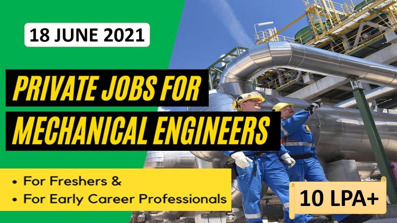 Mechanical engineering jobs | FRESHERS JOB | 18.6.2021| For 1-2 year experienced | EARLY CAREER |MNC