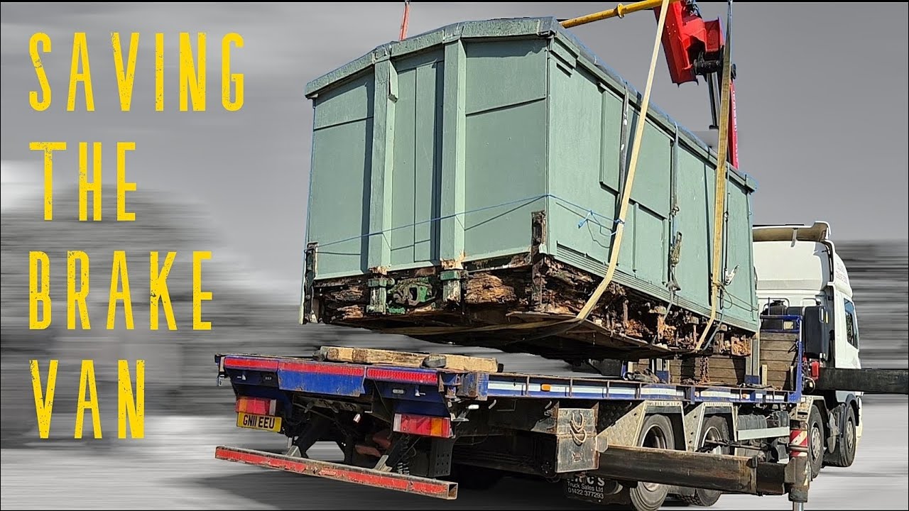 This 153 Year Old Brake Van is Being Saved | Railway Relics