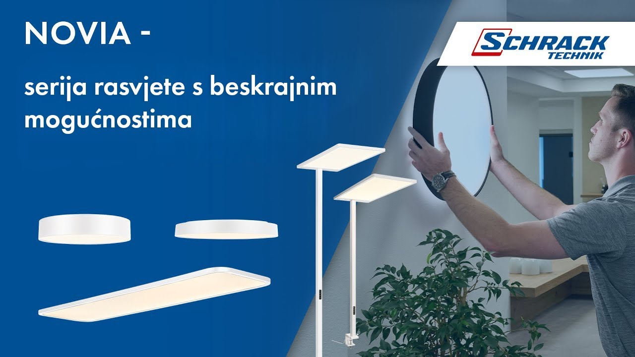 NOVIA – Jedna serija rasvjetnih tijela, beskrajne mogućnosti