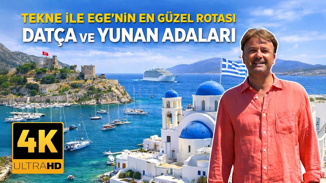 Datça & Yunan Adaları Gezi Rehberi: Ege Denizi'nin İki Cennet Yakası⛵
